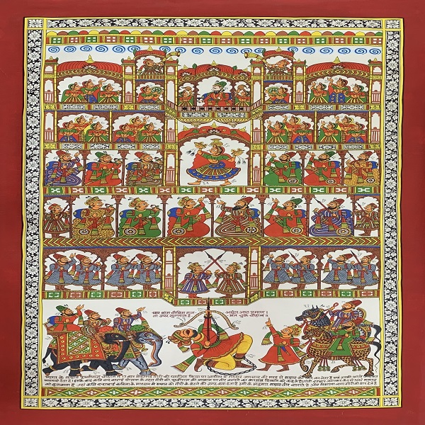 Prithviraj Kumawat PHAD Painting